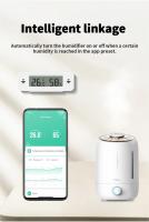 Termómetro Y Higrómetro Inteligente Mini WiFi Tuya Compatible Con Google Home Yandex Alexa Control Remoto Por App Con Alarma - details 5
