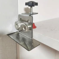 Juego De Montaje Para Puertas De Armario En Acero Inoxidable Soporte Para Colocación Oculta Herramientas De Carpintería Para Casas - details 6
