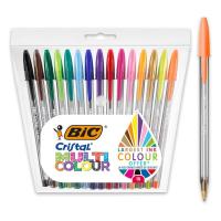 BOLIGRAFOS BIC CRISTAL MULTICOLOUR PACK 15 COLORES - details 0