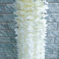 1pc Vinatera De Orquídea Artificial Para Decoración De Fiestas De Boda Y Hogar Materiales Para Decoración De Techo De Hoteles - details 1