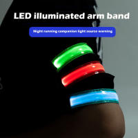Armband LED De Batería Para Deportes Al Aire Libre Luz De Seguridad Para Correr De Noche En La Mano Rodilla Y Pies Verde Azul Rojo - details 1