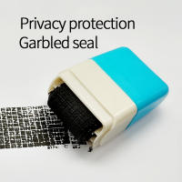 1 Pc Bloqueador De Información Personal Estampilla De Seguridad Con Código De Superficie Para Protección De Direcciones Y Privacidad En Envíos - details 1