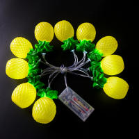 Luces De LED En Forma De Piña Para Decoración De Mesa Y Fiesta Con Diseño De Fresa Y Mango USB Recargable Para Noche Navidad 40 LEDS - details 7