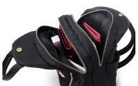 Mochila Pequeña De Encaje Estilo Sencillo Para Mujer Bolsa De Hombro Casual Mochila De Viaje Oxford Bolsa De Pecho - details 15