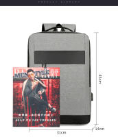 Mochila Impermeable Para Hombre Con USB Mochila De 15.6 Pulgadas Para Laptop Estilo Clásico Material Nylon Capacidad 20-35 Litros - details 1