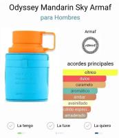 100ml Perfume de Armaf Odyssey Mandarin Sky EAU DE PARFUM Edición Limitada Fragancia para Hombres - details 1