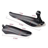 2pcs Guardabarros De Bicicleta MTB Para Ruedas Delantera Y Trasera Accesorios De Bicicleta Protección Contra Barro Y Tierra Piezas De Bicicleta - details 10