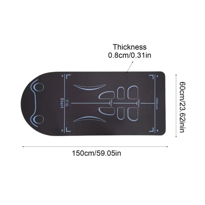 Estera de Yoga Antideslizante y Gruesa Almohadillas para Rodamientos de 8MM - 1