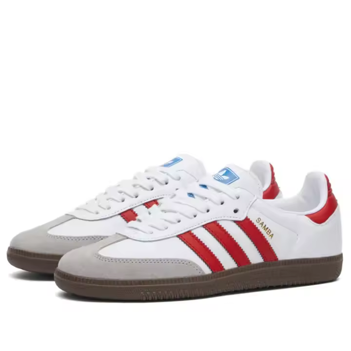 Adidas Samba OG IG1025 White / Better scarlet - 1