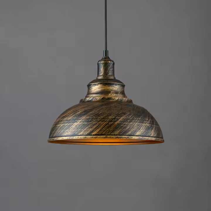 Lámpara Colgante Vintage Estilo Americano Paisajístico Industrial Para Decoración De Restaurantes Y Interiores Luz Creativa Retro - 1
