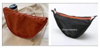 Bolso De Pecho Para Mujer De Gran Capacidad En Color Sólido Bolsa Cruzada De Viaje En Forma De Luna Media Rellena Con Algodón Para Uso Diario - details 8