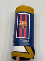 Toalla Playa Piscina Infantil FC Barcelona 70x140cm de microfibra para niños - details 3