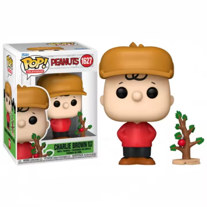 Funko Pop! Television Snoopy (Peanuts), Charlie Brown with Tree 1627 - 1