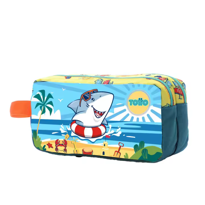 Totto Estuche infantil  Little Surfer -Dimensiones:23 x 12 x 9 cm-Material: poliester - 1