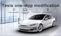 4PCS Cubierta Protectora De Manija Interior De Puerta Para Tesla Model 3/Y En Cuero PU Accesorios De Auto Para Estilo Interior - details 0