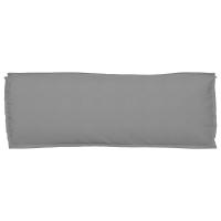 Cojín de Exterior vidaXL Gris Poliéster 110 x 40 x 8 cm Cojín de Sofá - details 5