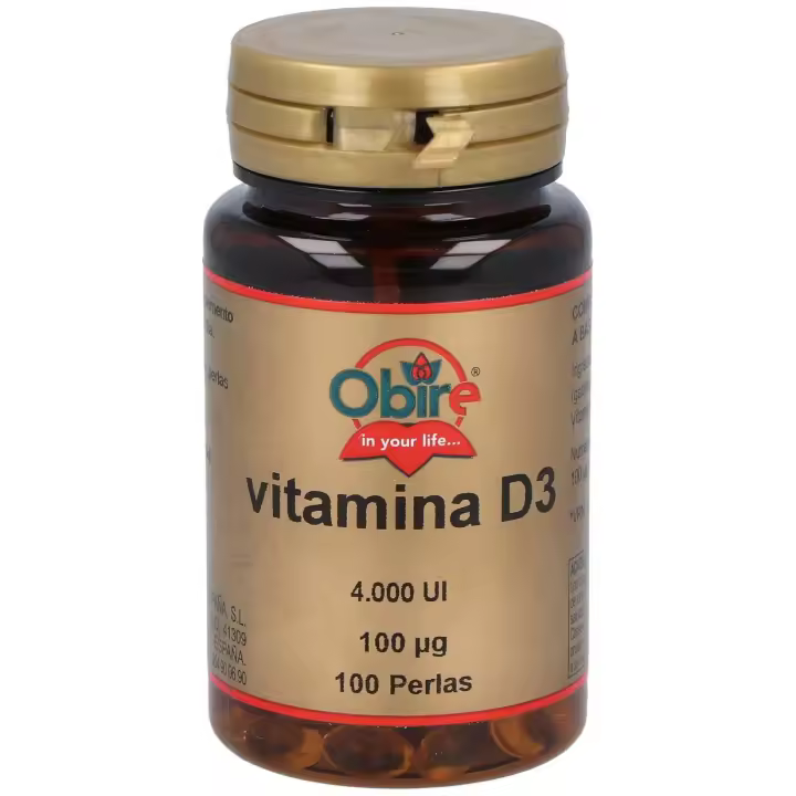 Vitamina D3 100 Mcg 4000Ui 100 Perlas - 1