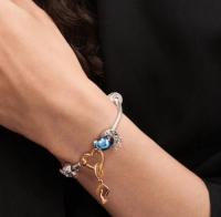 Pandora - Sueños de Coronación - Charm de Sombrero de Estudiante Dorado-Gift de Graduación DIY - details 2