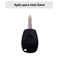 Carcasa De Llave De Coche De Silicona Para Renault Kangoo DACIA Scenic Megane Sandero Captur Twingo Modus 2 Botones Protector De Llave Con Llavero - details 0
