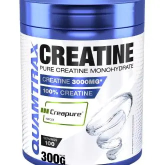 Creatine Creapure® 300 Gr - Máxima pureza para potenciar tu rendimiento- QUAMTRAX - 1