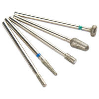 Juego De 5 Piezas De Brocas Para Uñas Manicura Con Drill Eléctrico Cuchillas De Diamante Para Limpiador De Cutícula Kit De Brocas Para Máquina De Archivar Uñas - details 6