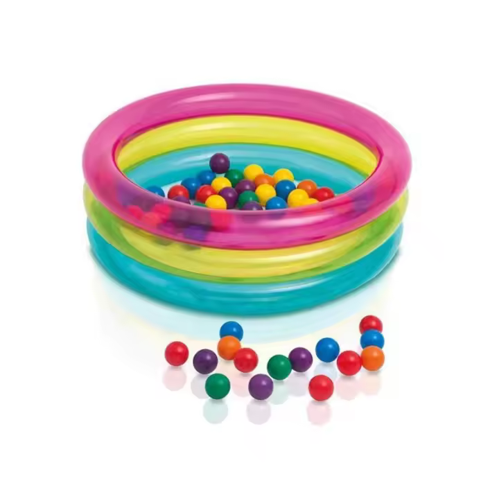 Parque hinchable con pelotas 86 x 25 cm INTEX 48674 - 1