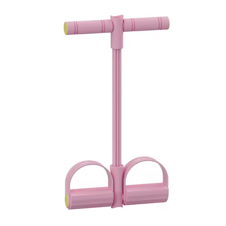 Entrenador abdominal, equipo de entrenamiento de abdominales, expansor de cuerpo complete para el hogar, 6 Tubos, Cuerda elástico de tracción multimoción - 1