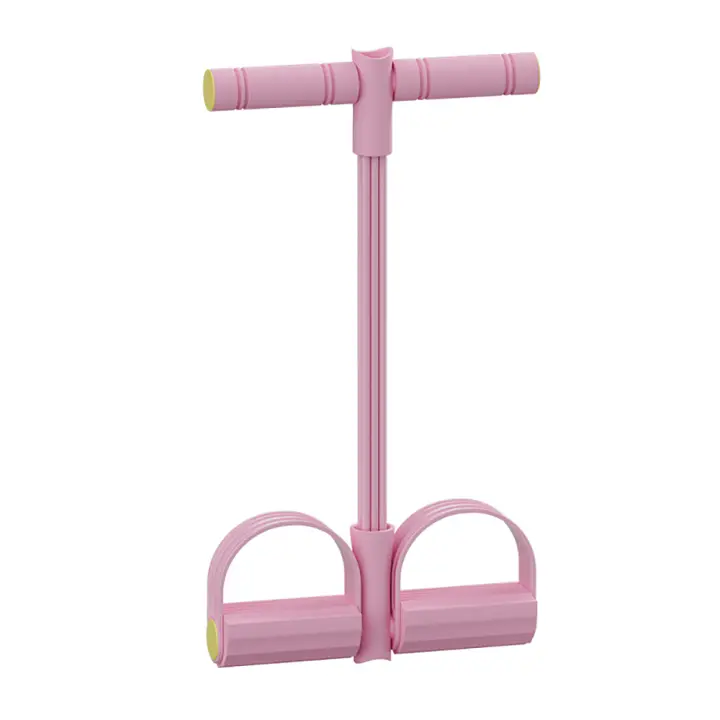 Entrenador abdominal, equipo de entrenamiento de abdominales, expansor de cuerpo complete para el hogar, 6 Tubos, Cuerda elástico de tracción multimoción - 1