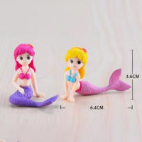 Decoración De Acuario Pequeña Colgante De Sirena Marina Creativa Adornos Para Jardín Y Pared Material Duradero Sin Químicos Originales De China - details 2