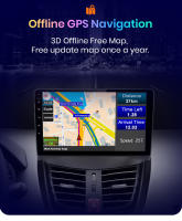 AWESAFE inalámbrico CarPlay Android Auto Radio para Peugeot 207 207CC 2006 2007 2008 2009 2010 2011 2012 2013 2014 2015 coche reproductor multimedia GPS 2 din autoradio volante controles RDS Bluetooth - details 11