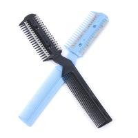 Peine Para Perros Y Gatos Con 2 Cuchillas Apariencia De Cepillo Eliminador De Pelo De Mascotas Herramienta De Aseo Tamaño Compacto - details 2
