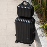 S7 STAR Juego de 2 maletas de viaje, Báscula de equipaje, Carcasa Ligera de PC, Asa con bloqueo a 3 alturas,Maleta grande, mediana y de cabina con un neceser,Trolleys,Ruedas Silenciosas Giratorias, Cerraduras de combinación,Múltiples opciones - details 8
