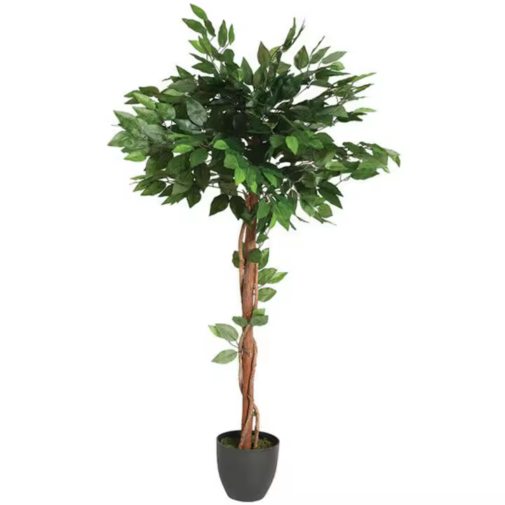 Atmosphera Ficus Artificial en Maceta 120cm - Decoración Hogar y Oficina - 1