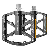 Pedales De Bicicleta GEWAGE De Aluminio Con Reflejantes Antideslizantes Para Montaña Accesorio De Ciclismo Plataforma Ultraligera - details 4