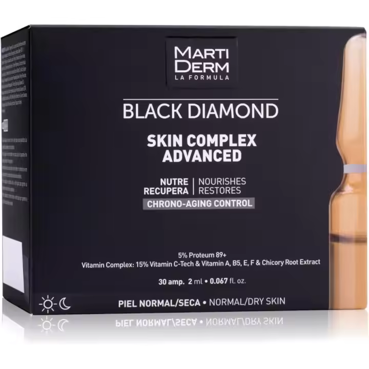 MARTIDERM ampollas black diamond Skin Complex Advanced 30 ampollas - 1