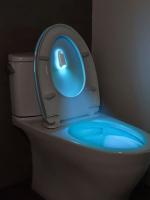 Luz De Noche Para Inodoro Con Sensor De Movimiento RGB 7 Colores Cambiantes Luz LED Recargable Para Decoración De Baño - details 0