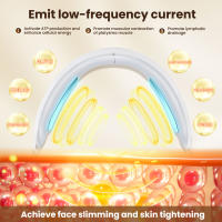V Face Máquina Eléctrica Cinturón Levantador De Línea V Masajeador Facial Con Control Remoto Rejuvenecimiento De Piel Y Adelgazamiento Facial - details 17