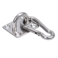 Placa De Seguridad De Acero Inoxidable Para Puerta Cuadrada Gancho De Muelle De Yoga Soporte De Ventilador De Techo Para Barco Instalaciones De Juguete - details 2