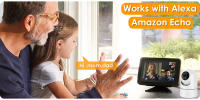 Monitor De Bebé WiFi 5G Cámara De Seguridad HD 1080P Con Seguimiento Automático Audio Bidireccional Mini Cámara Para Niños Doméstica Alexa - details 7