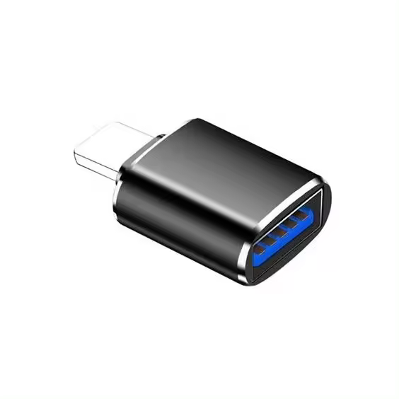 Adaptador OTG Lighting a USB Hembra Para Conectar Cámara, Phone y Pad,  Memoria USB, Teclado, Raton, MIDI - 1