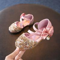 Sandalias De Verano Para Niñas Con Diamantes Y Lazo Decorativo Zapatos De Princesa Para Bebés Niñas Zapatos De Baile Casuales Para Niñas Pequeñas Talla Verdadera - details 1