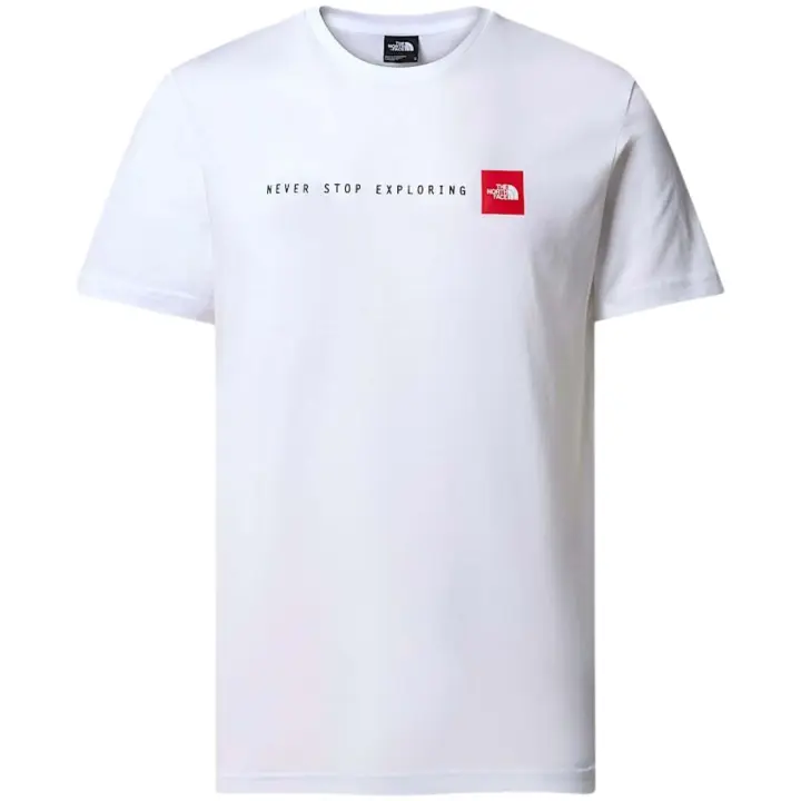 Camisetas De Manga Corta The North Face para Hombre en color Blanco - 1