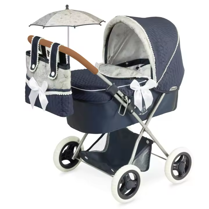 Carro de Muñecas Vintage Plegable con Sombrilla DeCuevas Toys 85044 - 1