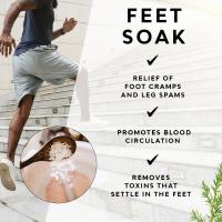 Sales de Baño con Aceite de Árbol del Té | Exfoliante Natural para Pies y Cuerpo | Relajante y Suavizante - bleu & marine Bretania - details 2