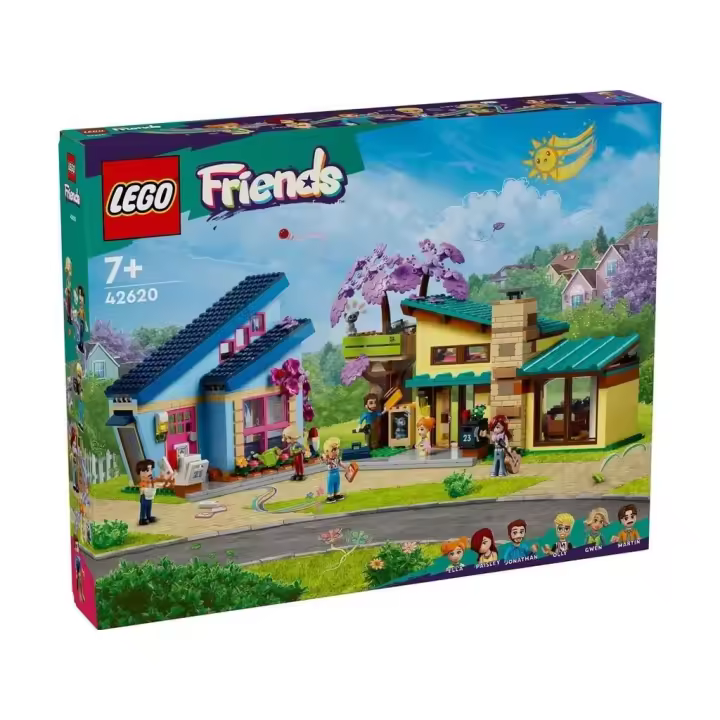 Lego Friends Casas Familiares de Olly y Paisley 42620 Lego friends LEGO - 1