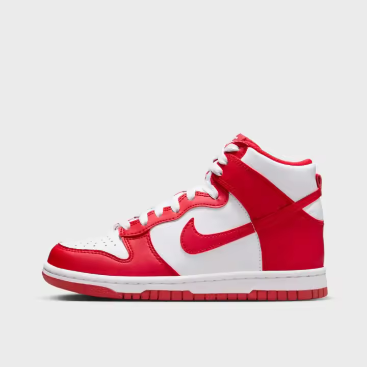 Nike Dunk High Championship Blanco Rojo (Rojo Tongue Tag) (para escolares) DB2179-115  para niños - 1