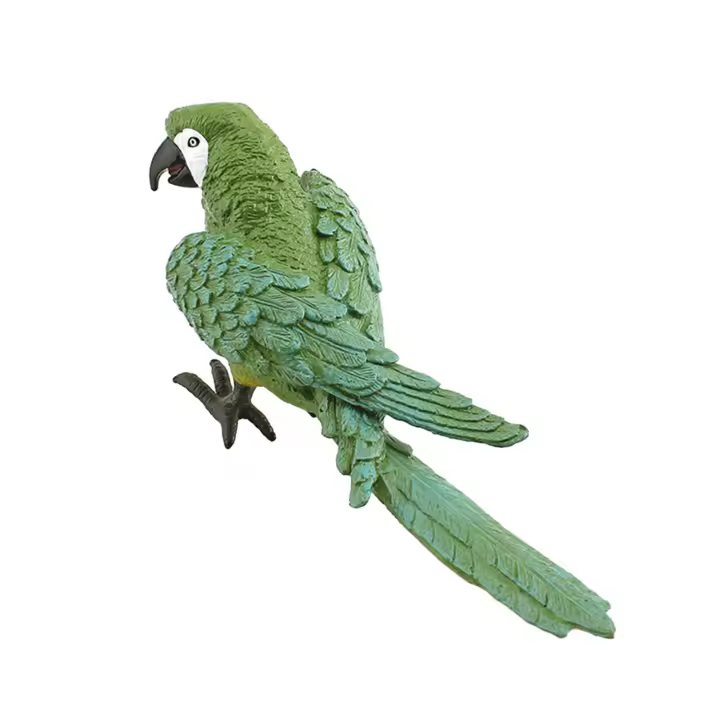 Modelo De Perroto Artificial Ornamento De Pájaro Lindo Para Jardín Casa Porche Interior Exterior Decoración De Arte Hecho De Plástico - 1