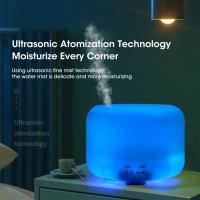 Humidificador De Aroma 500ML Con Luz Nocturna Colorida Y Diffusor De Aceites Esenciales Mini Tamaño USB Con Protección Anti-Desbordamiento - details 2
