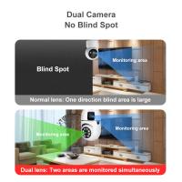 Cámara De Seguridad Inteligente YOOSEE Dual Screen 2MP WIFI Con Lente Doble Visión Nocturna Color Bombilla E27 Para Interior - details 9
