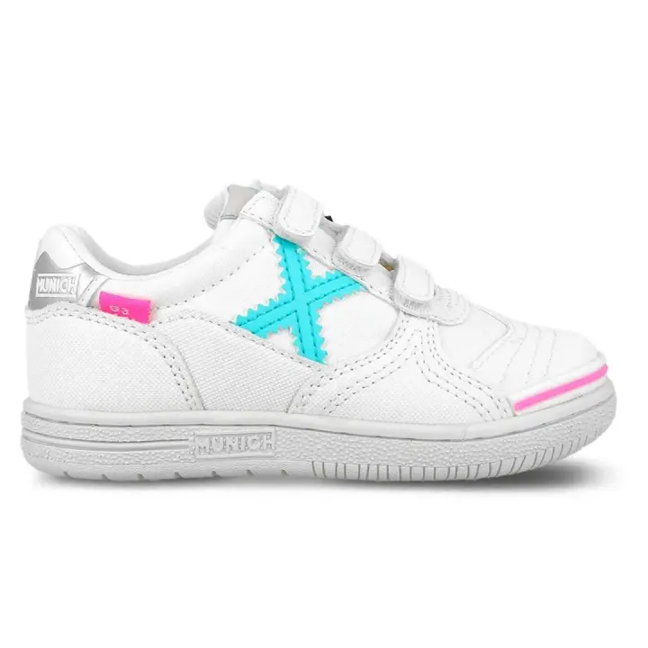 Zapatilla para Niños Munich G3 VCO 441 Blanco - 1
